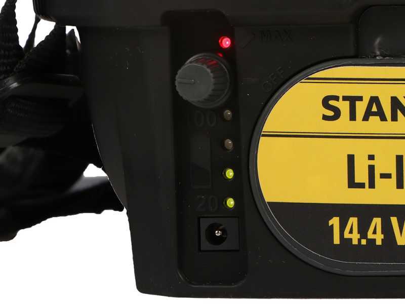 Stanley SXSPBS12E - Pulv&eacute;risateur &agrave; dos &agrave; batterie - 12 litres - 14,4V/2Ah