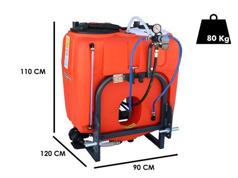 Dal Degan ILEO 200 L - Pulv&eacute;risteur port&eacute; &agrave; tracteur - pompe Comet APS 31
