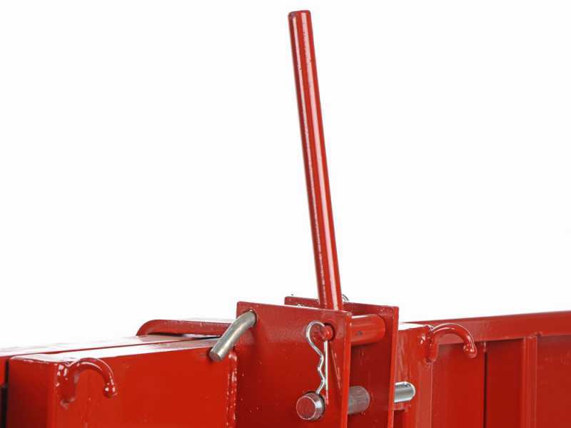 Francini P 130 - Benne de chargement pour tracteur - Basculante - 3 Ridelles ouvrables