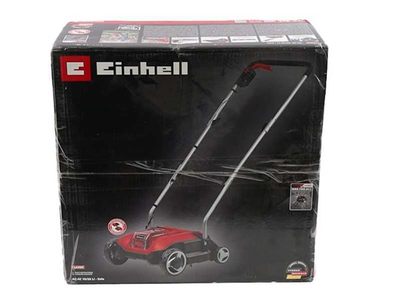 Einhell GC-SC 18/28 Li - A&eacute;rateur/Scarificateur &agrave; batterie 18V - SANS BATTERIE NI CHARGEUR