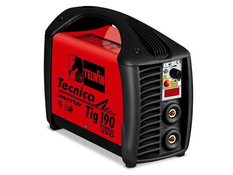 Telwin Tecnica Tig 190 DC - Poste &agrave; souder Inverter (MMA, TIG, LIFT), &agrave; courant continu (DC)