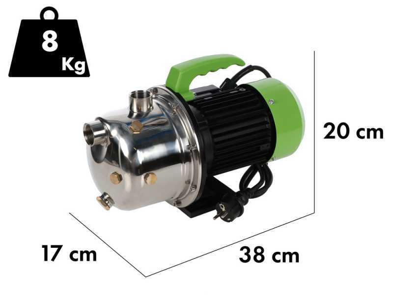 Ribimex PRGJET101I Jet Inox - Pompe &agrave; eau &eacute;lectrique auto-amor&ccedil;ante - 970 W