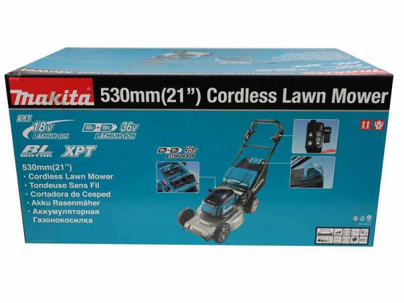 Makita DLM533Z - Tondeuse &agrave; gazon autotract&eacute;e &agrave; batterie - 36V - Coupe 53 cm - SANS BATTERIE NI CHARGEUR