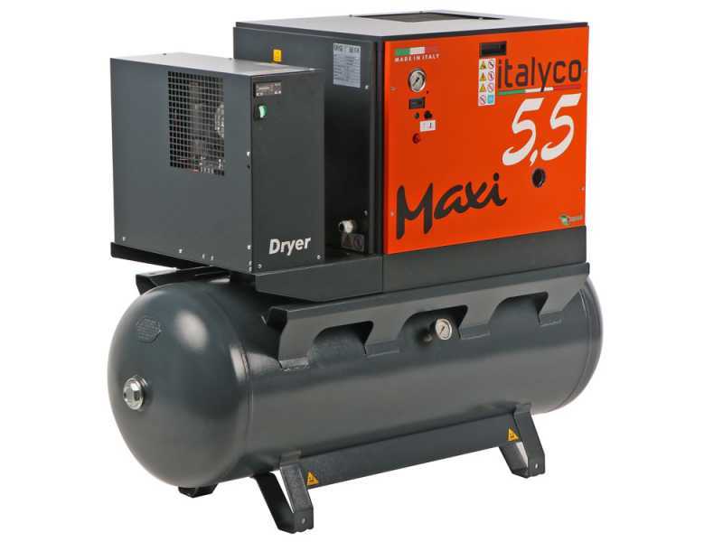 Italyco Maxi 6/270 D- Compresseur rotatif &agrave; vis - Pression max 10 bars