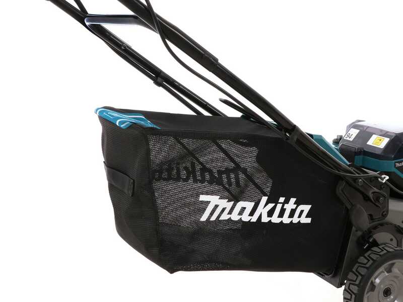 Makita DLM533 - Tondeuse &agrave; gazon tract&eacute;e &agrave; batterie - 4x18V/5Ah - Coupe 53 cm