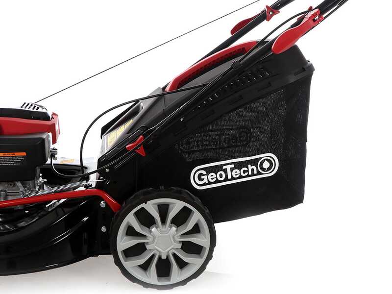 GeoTech S51-170 BMSGW ES - Tondeuse thermique tract&eacute;e  4 en 1 - lame de 51 cm - D&eacute;marrage &eacute;lectrique