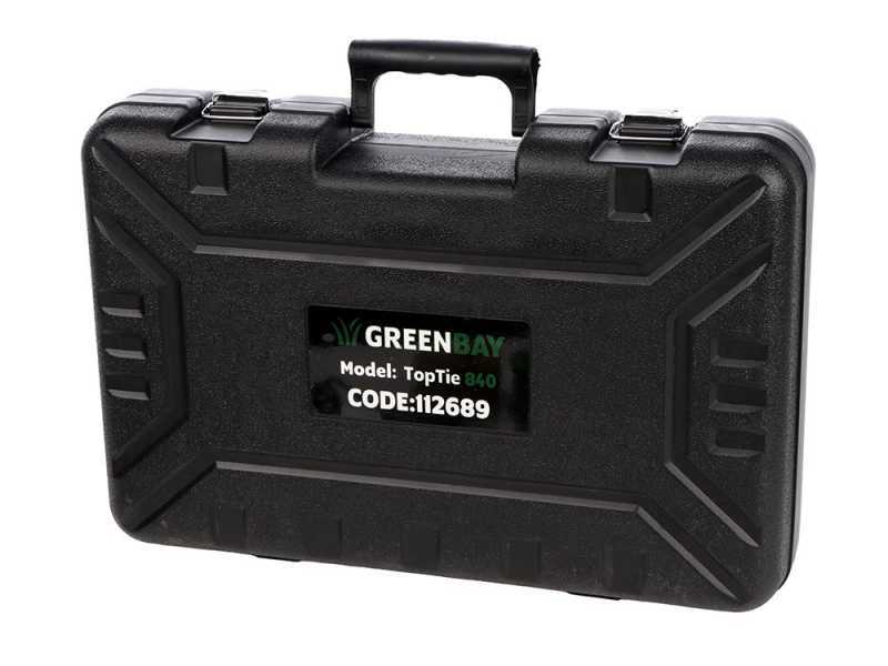 GreenBay TopTie 840 - Lieuse pour vignoble &agrave; batterie - 2 x 16.4V 2Ah