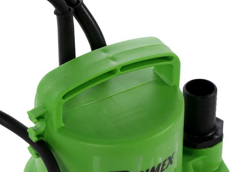 Pompe Submersible Eau Claire Ribimex 250 W – 4600 L/h – Profondeur Max 5 M – Vert/Gris