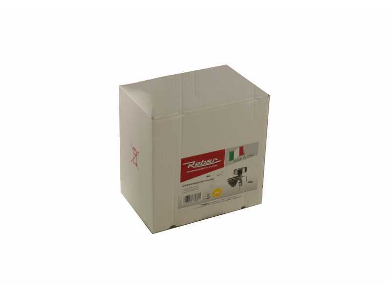 Presse-tomate Manuel N&deg;3 - Reber 8603 N - collecteur et bac de r&eacute;cup&eacute;ration en acier INOX