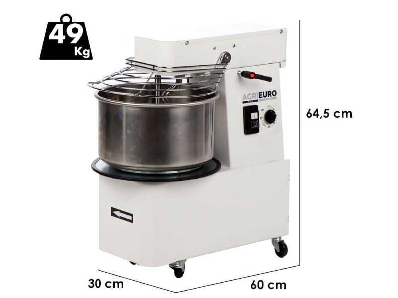 Mixer 500 S Deluxe - P&eacute;trin &agrave; spirale &agrave; t&ecirc;te basculante - Capacit&eacute; cuve 4 Kg - Monophas&eacute;