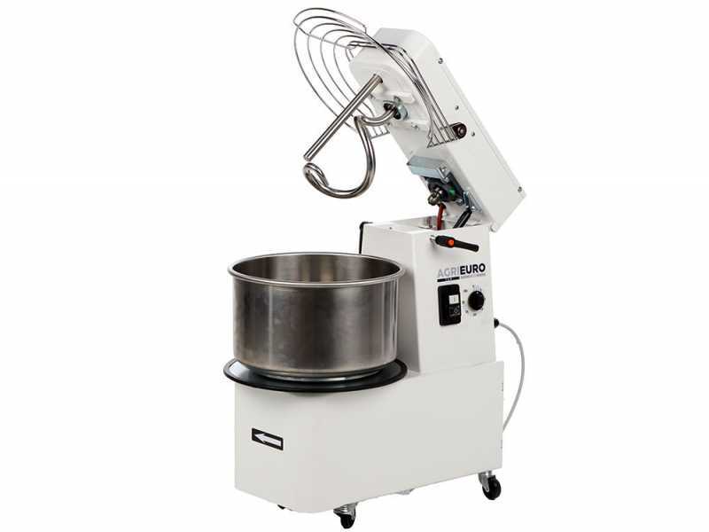 Mixer 500 S Deluxe - P&eacute;trin &agrave; spirale &agrave; t&ecirc;te basculante - Capacit&eacute; cuve 4 Kg - Monophas&eacute;
