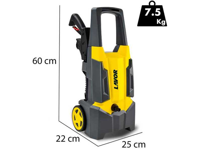 Lavor Dive Plus 135 - Nettoyeur haute pression eau froide + Autolaveuse et hydrobrosse - Max 135 bars - 390 l/h