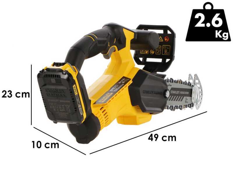 Stanley Fatmax SFMCPS415 - Tron&ccedil;onneuse de taille &agrave; batterie - SANS BATTERIE ET SANS CHARGEUR