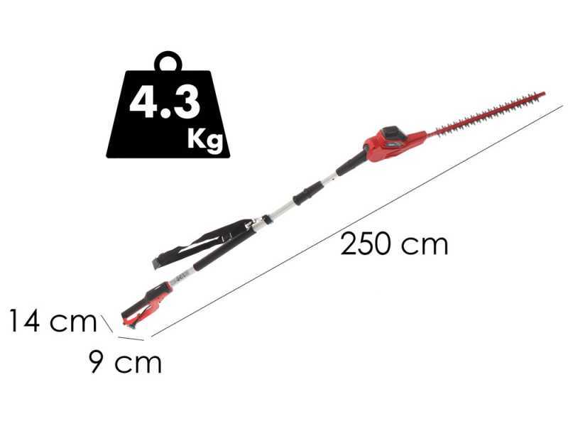 Einhell GC-HH 5056 - Taille-haie &eacute;lectrique sur perche t&eacute;lescopique orientable
