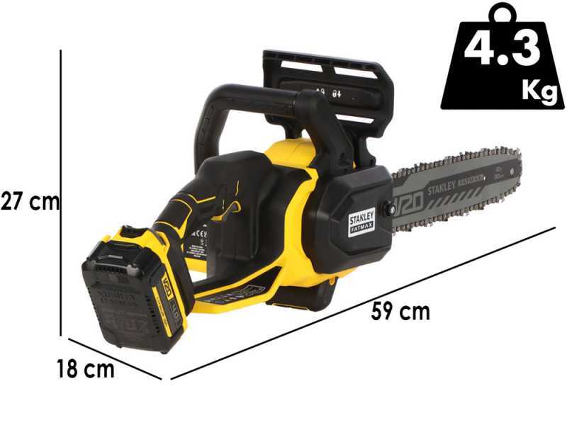 Stanley Fatmax SFMCCS730 - Tron&ccedil;onneuse &agrave; batterie de coupe - 20 V - SANS BATTERIE NI CHARGEUR
