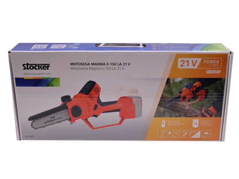 Stocker MAGMA E-150 LA - &Eacute;lagueuse &agrave; batterie -  21.6V  - SANS BATTERIE
