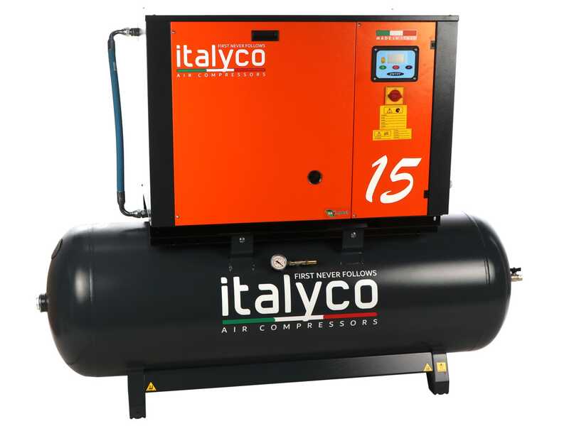 Italyco KV 15/500 Premium - Compresseur rotatif &agrave; vis - Pression max 10 bar