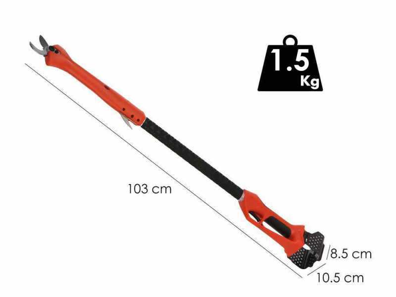 Stocker Magma E-100 TR - S&eacute;cateur &eacute;lectrique de taille sur perche - 21.6V - SANS BATTERIE