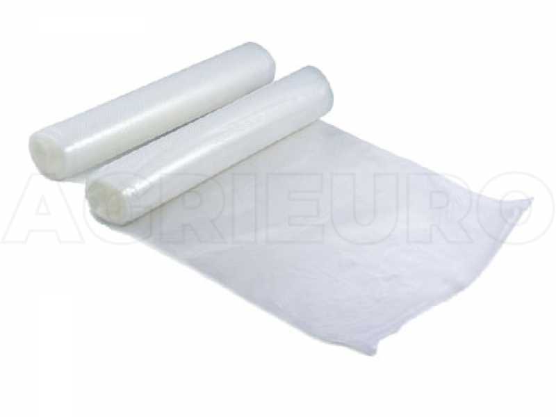 2 rouleaux sous vide cm 20x600 gaufr&eacute;s &ndash; sachets alimentaires