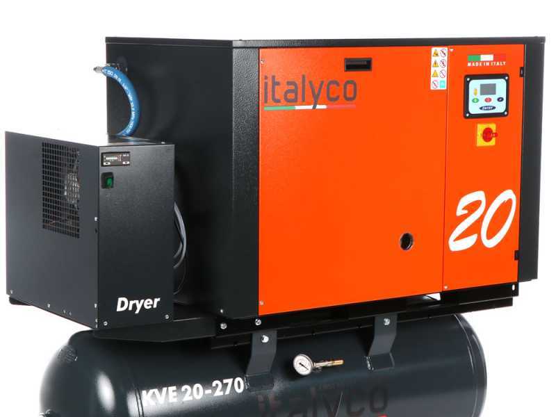 Italyco KVE 20/270 Premium - Compresseur rotatif &agrave; vis - Pression max 10 bars