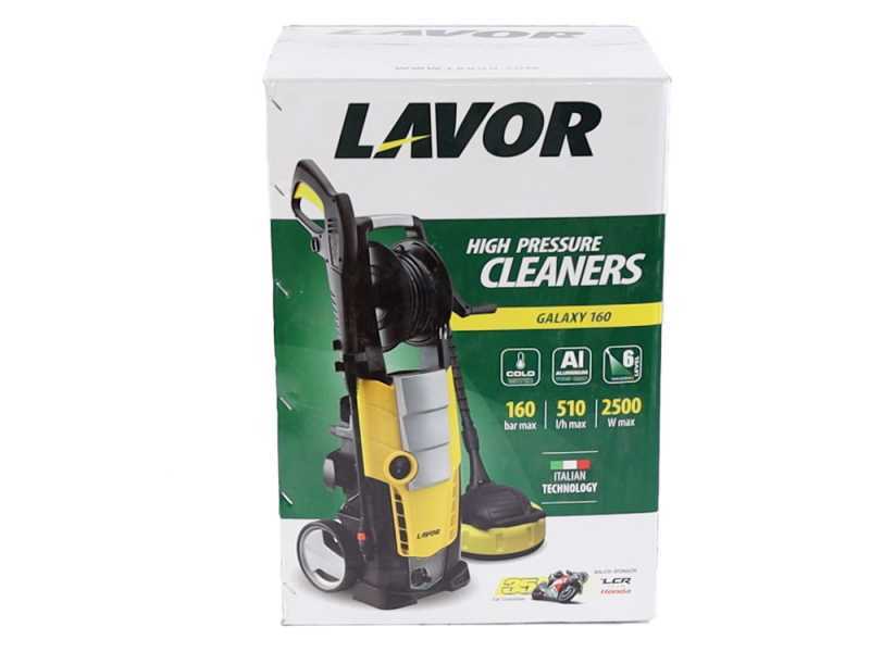 Lavor Galaxy 160 - Nettoyeur haute pression Lavorwash &agrave; eau froide - 160 bar max - 510 l/h max