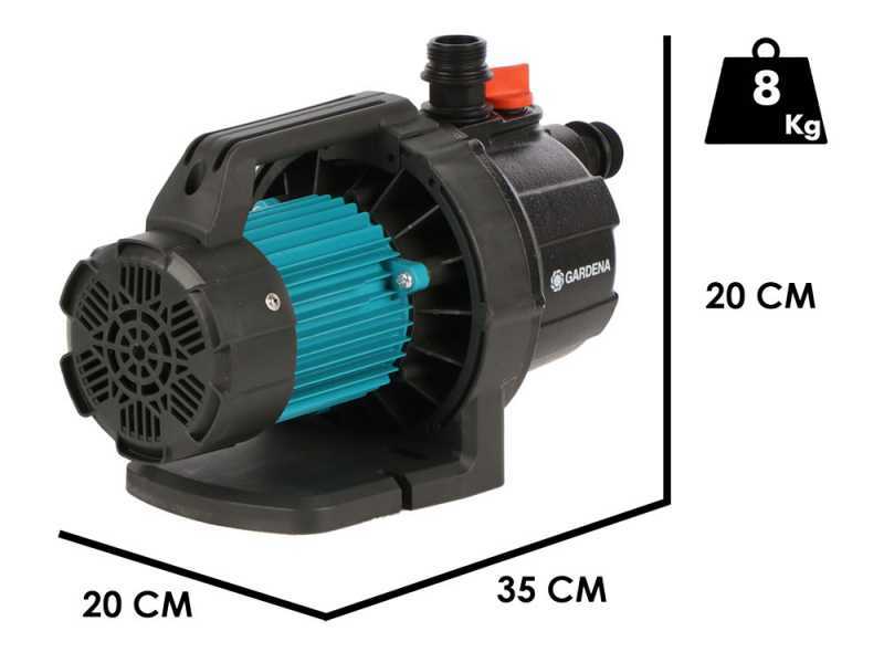 Gardena 3700/4 BASIC - Pompe de jardin 800 W - 4,1 bars - 3 700 l/h