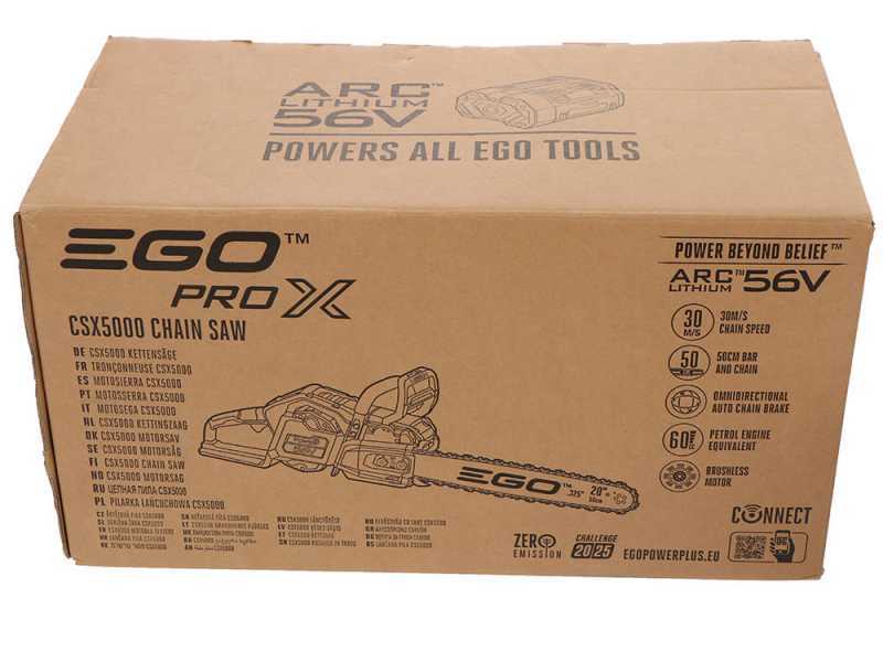 EGO CSX 5000 - Tron&ccedil;onneuse &agrave; batterie 56V - Barre de 50 cm - SANS BATTERIE ET SANS CHARGEUR
