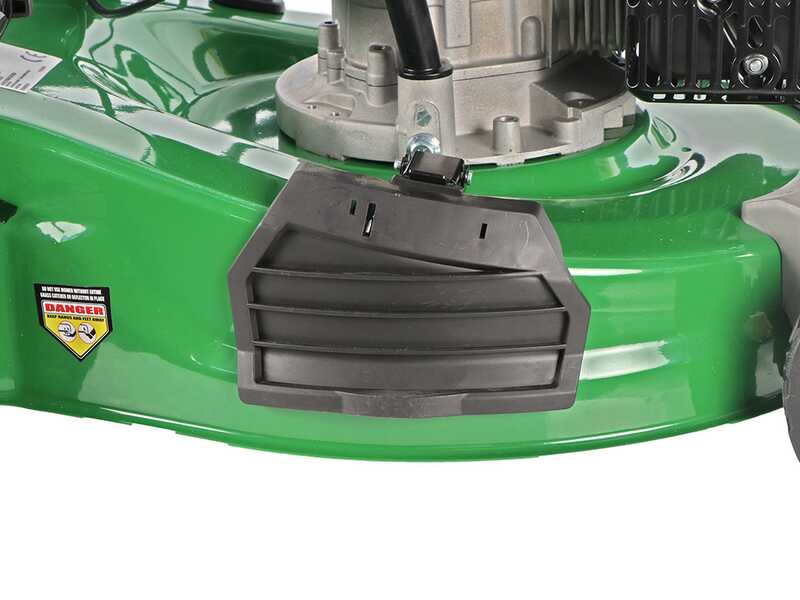 GreenBay GB-LM 51 - Tondeuse &agrave; gazon autotract&eacute;e 4 en 1 -  Moteur thermique de 196cc