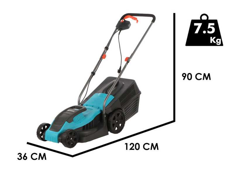 Gardena PowerMax 1100/32 - Tondeuse &agrave; gazon &eacute;lectrique - 1100W - Coupe de 32&nbsp;cm