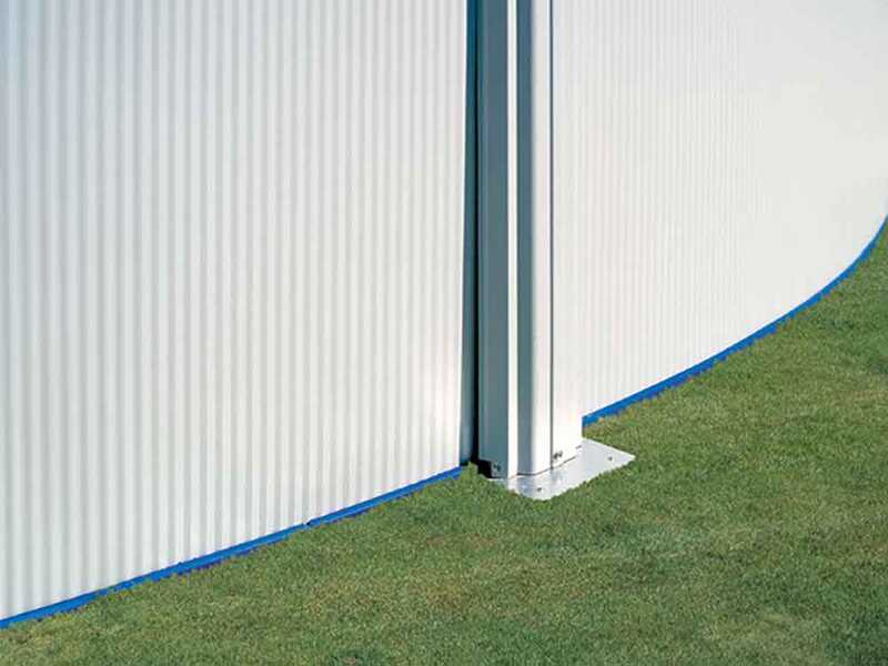 Gre Fidji Ronde &Oslash;350 x 120 cm - Piscine hors-sol en acier