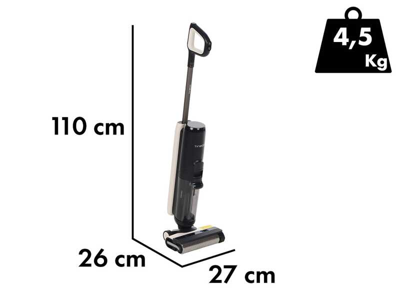 Tineco Floor One S5 Extreme - Nettoyeur de sols &agrave; batterie smart - 3 en 1 :  lave, s&egrave;che et aspire