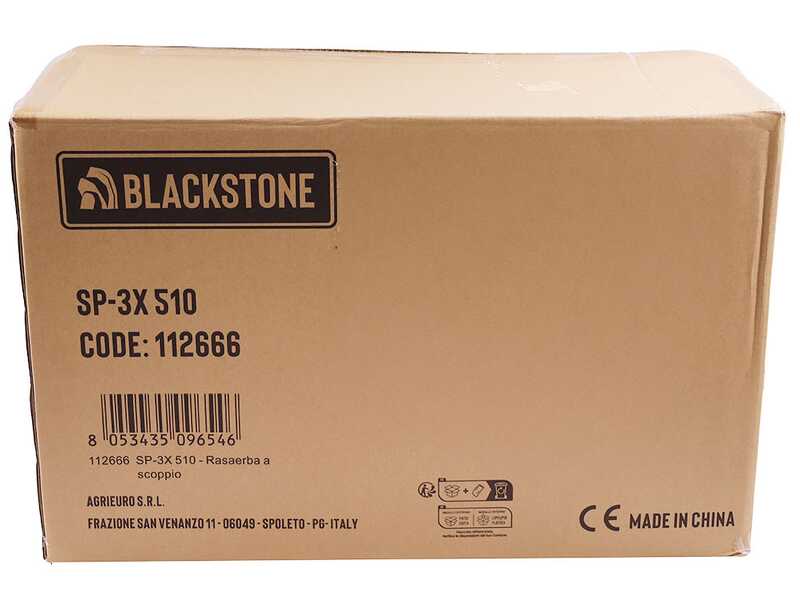Blackstone SP-3X 510 - Tondeuse &agrave; gazon autotract&eacute;e thermique  - Roue pivotante