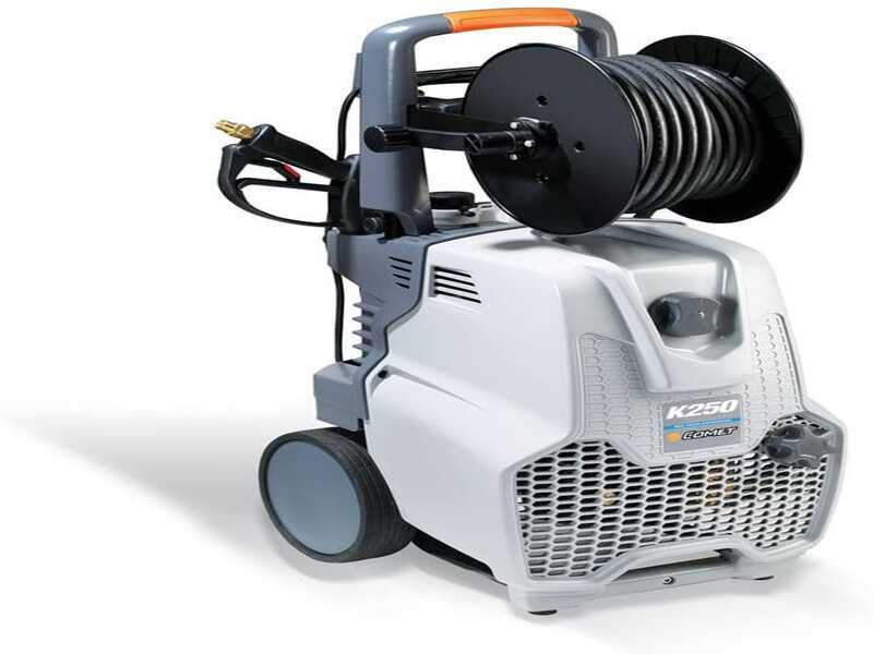 Comet K250 11/160 M Extra - Nettoyeur haute pression professionnel &agrave; eau froide avec enrouleur - 160 bar - 660 l/h