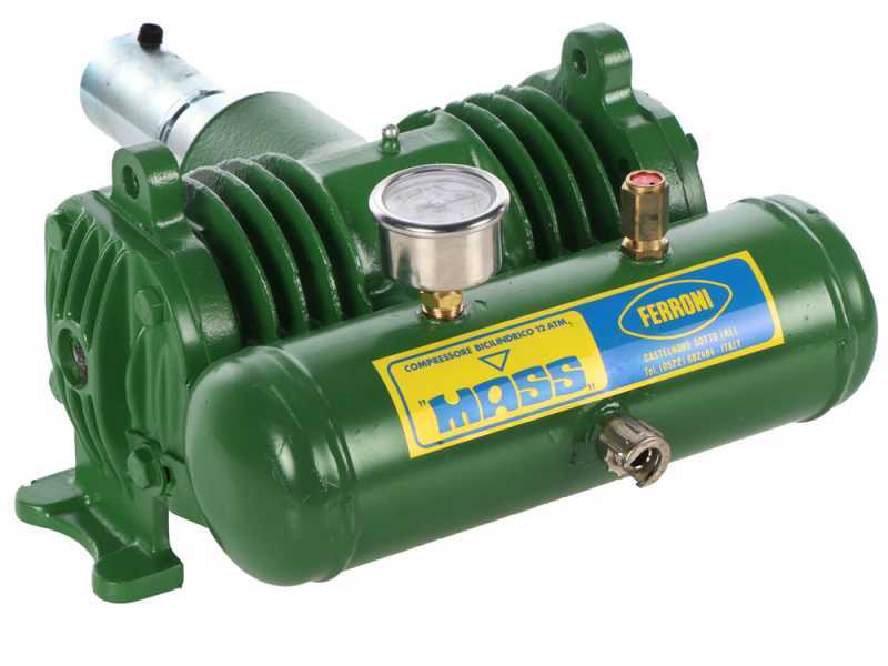 Ferroni Mass - Compresseur avec raccord &agrave; tracteur