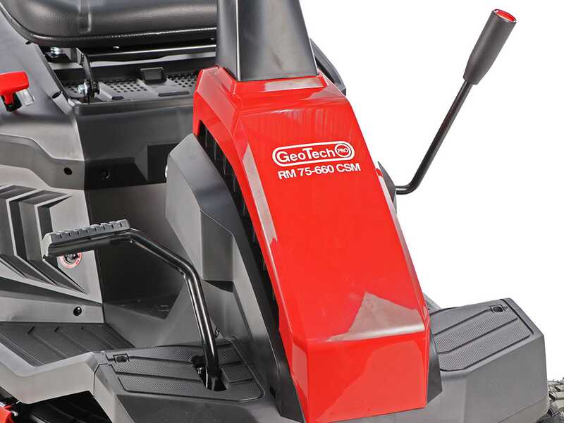 GeoTech-Pro RM 75-660 CSM - Tracteur tondeuse mini-rider - Coupe de 66 cm - Démarrage électrique