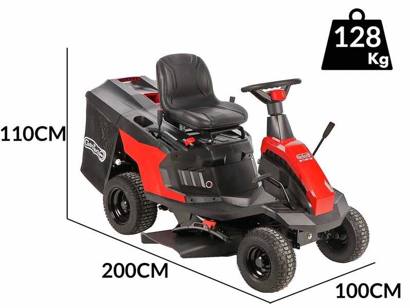 GeoTech-Pro RM 75-660 CSM - Tracteur tondeuse mini-rider - Coupe de 66 cm - Démarrage électrique
