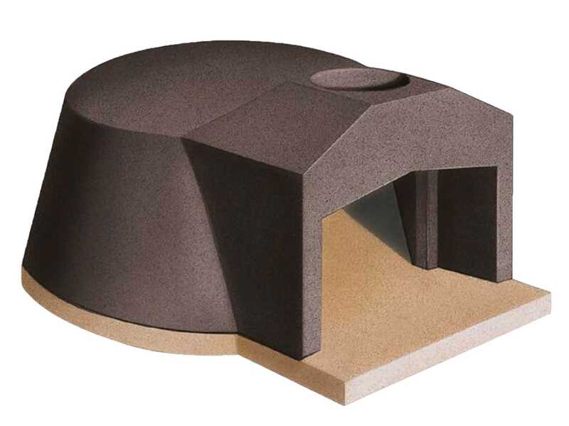 Linea VZ Ercolano - Four &agrave; bois encastrable avec chambre de 107x160 cm - Capacit&eacute; de cuisson 8 pizzas