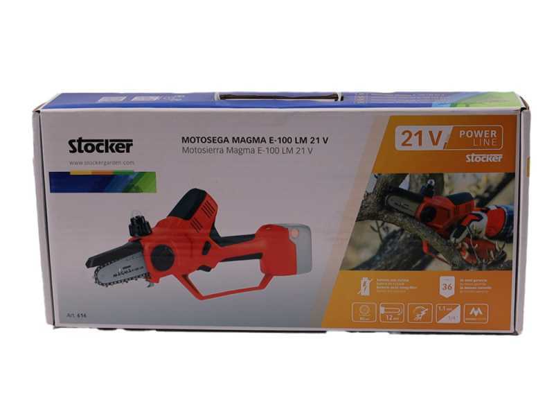 Stocker MAGMA E-100 LM - &Eacute;lagueuse &agrave; batterie  21.6V - SANS BATTERIE