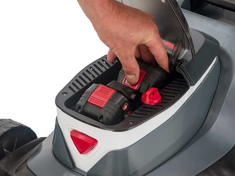 AL-KO 38.2 Li Comfort - Tondeuse &agrave; gazon sur batterie - Coupe 38 cm - 2x 18V/4,0Ah