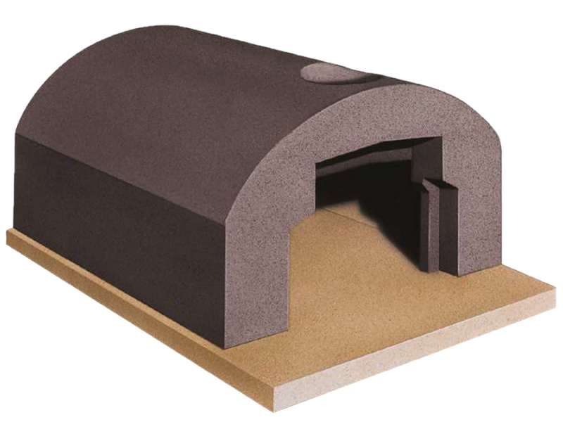 Linea VZ Vesuvio - Four &agrave; bois encastrable avec chambre de 56x61 cm - Capacit&eacute; de cuisson 2 pizzas