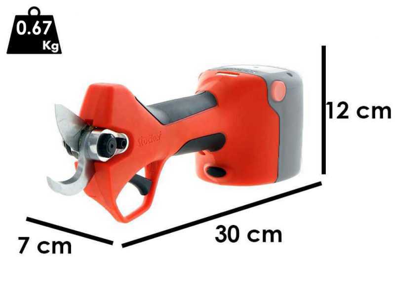 Stocker Magma E-35TP - S&eacute;cateur &eacute;lectrique de taille - Diam&egrave;tre de coupe 25 mm - 21.6V - SANS BATTERIE
