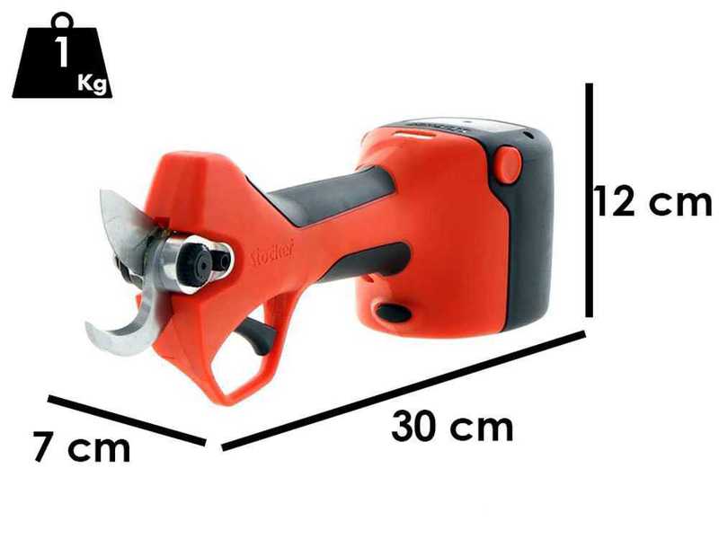 Stocker Magma E-35TP - S&eacute;cateur &eacute;lectrique de taille - 21.6V 2.6Ah