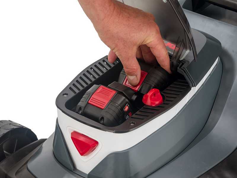 AL-KO 382 Li Premium - Tondeuse &agrave; gazon sur batterie - Coupe 38 cm - 2x 18V/5,0Ah