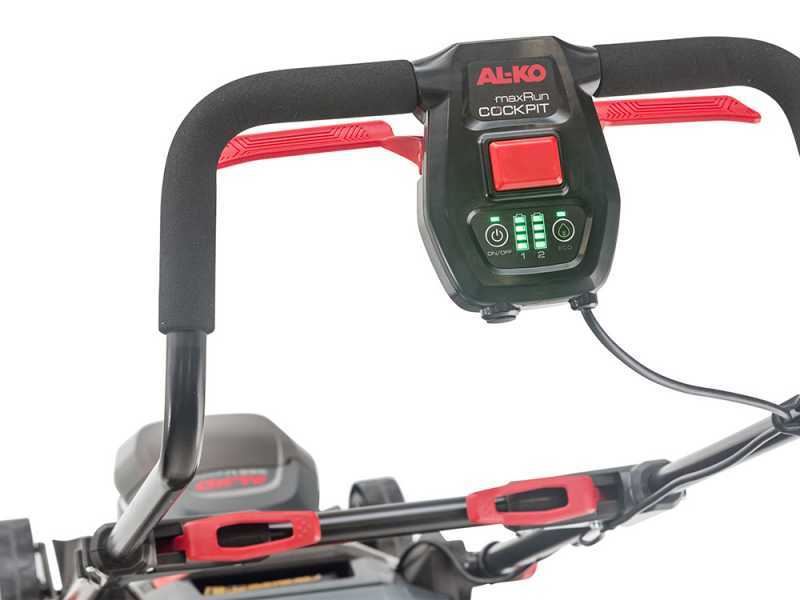 AL-KO 382 Li Premium - Tondeuse &agrave; gazon sur batterie - Coupe 38 cm - 2x 18V/5,0Ah