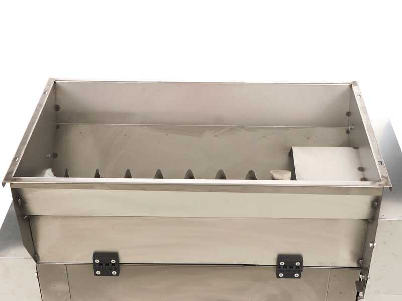 Grifo DVEP20IR - &Eacute;grappoir &eacute;lectrique INOX avec pompe &agrave; rouleaux - Protections incluses