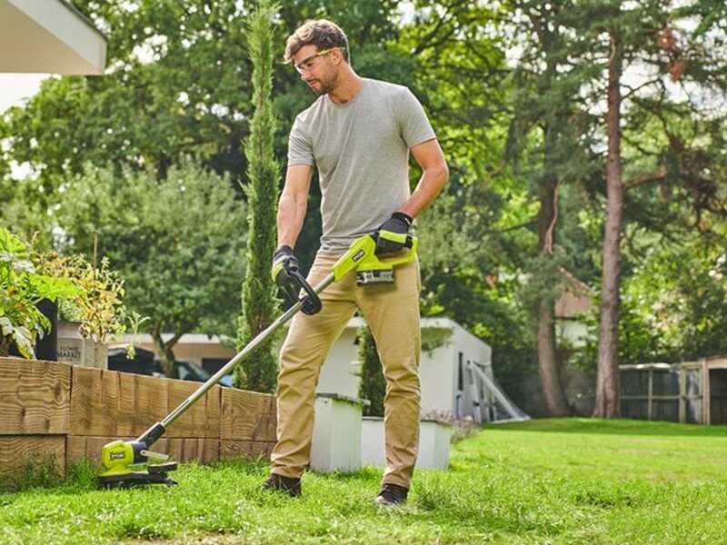 Ryobi RY18LT33A-0  - Coupe-bordure &agrave; batterie - SANS BATTERIE NI CHARGEUR