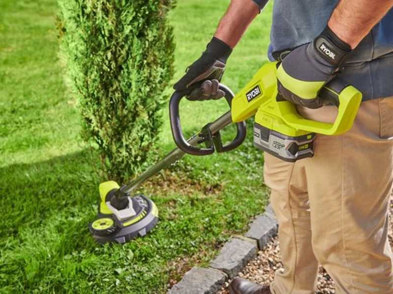 Ryobi RY18LT33A-0  - Coupe-bordures &agrave; batterie - SANS BATTERIE NI CHARGEUR