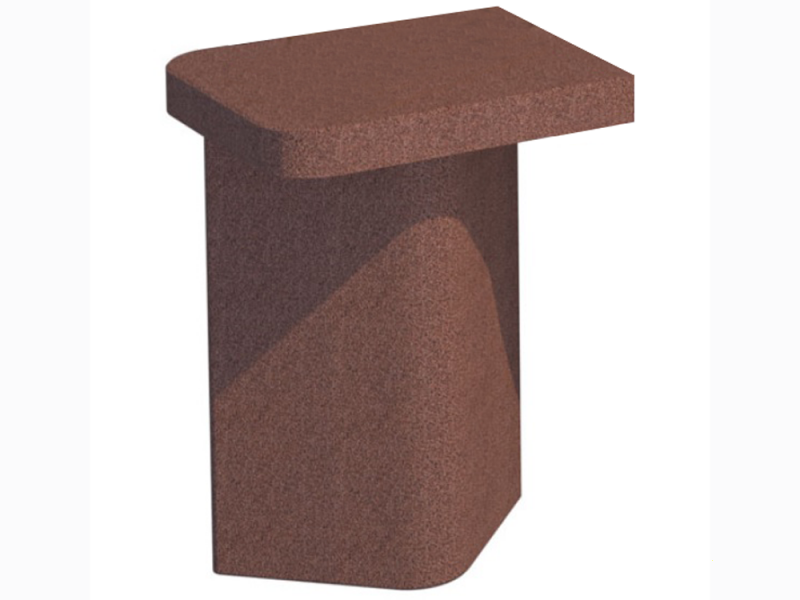 Linea VZ - Table en r&eacute;fractaire support pour barbecue
