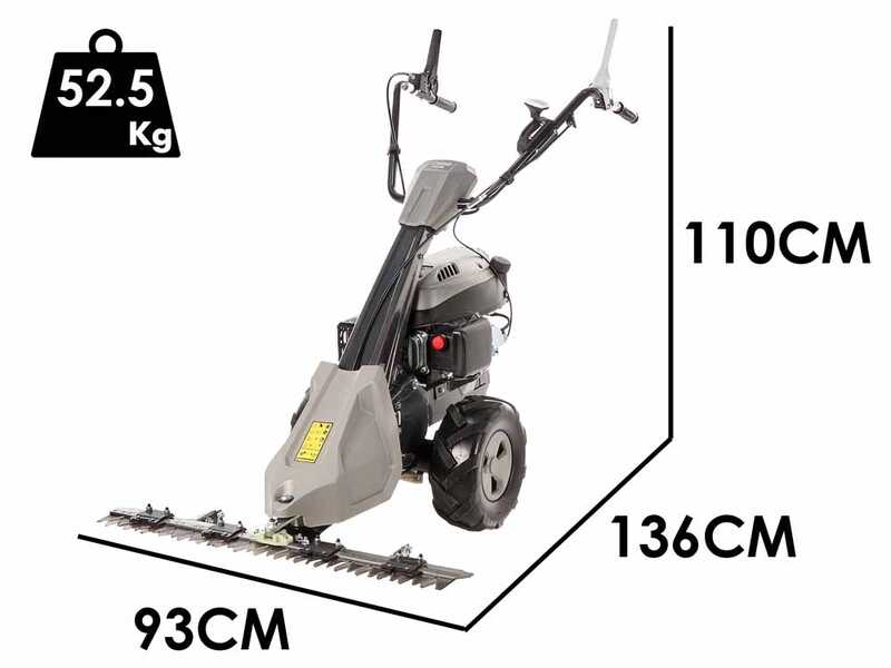 Blackstone SM 65-880 - Motofaucheuse monolame - Moteur de 196 cm3