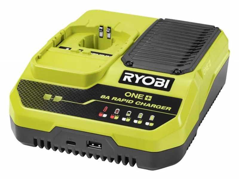 Ryobi RC18180 - Chargeur de batterie ultra-rapide 18V - 4,0 Ah